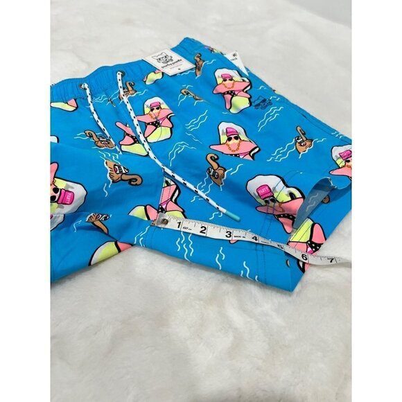 New Party Pants Size XS SUPER STAR PARTY STARTER SHORT - NEON BLUE - Picture 6 of 12